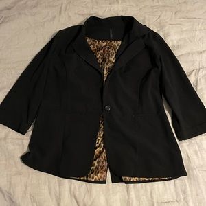 Massini Black Blazer Size L